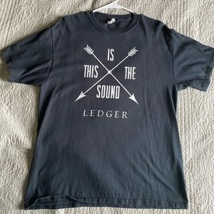 Black Ledger Band Tee official Merch, Skillet